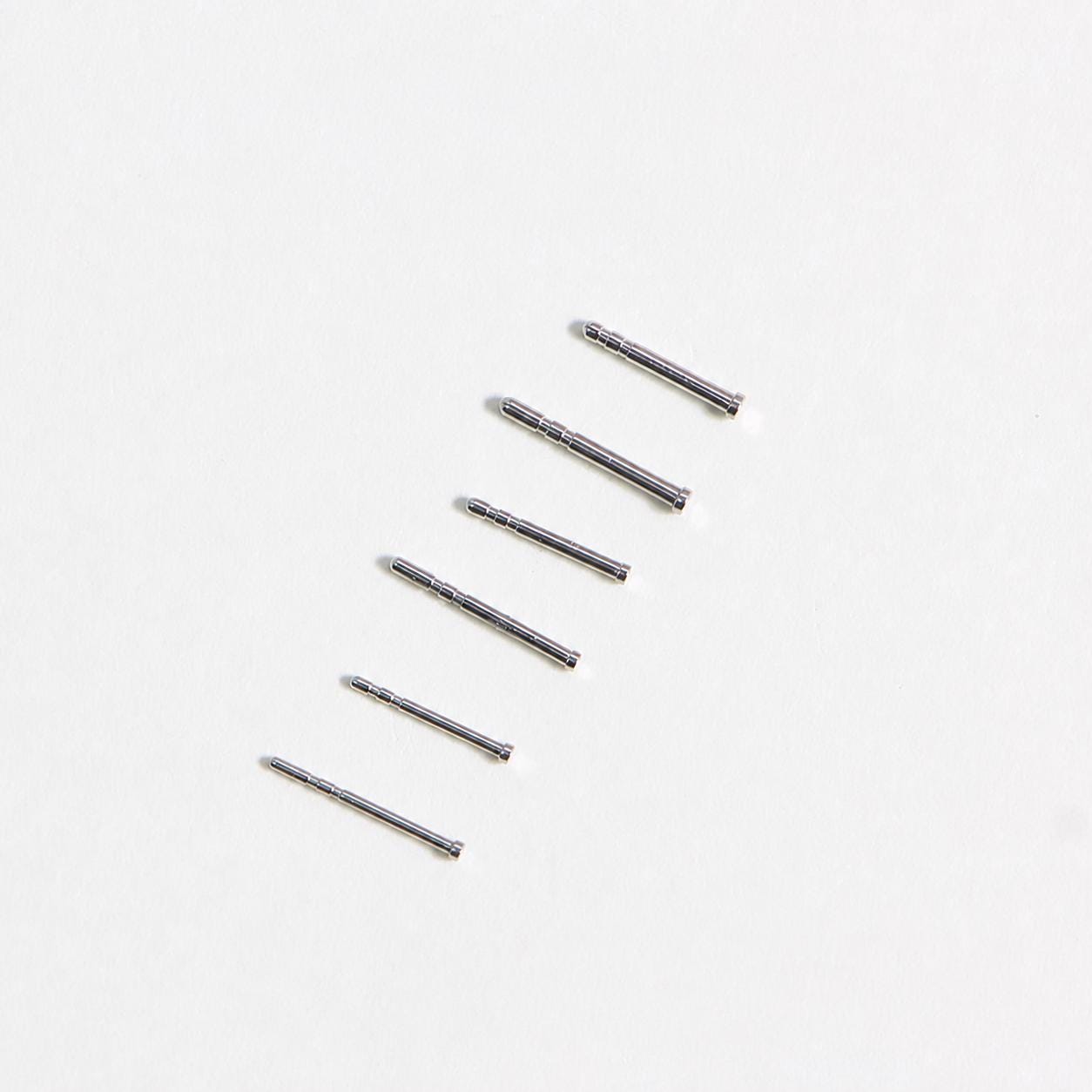 F136 Titanium Flatback Retainer Post F136 Titanium flat-back jewelry image 03
