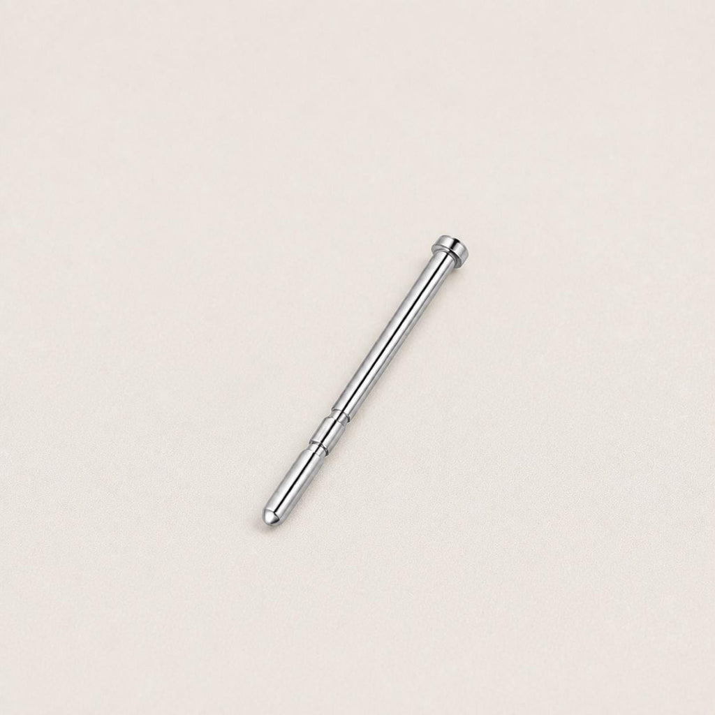 F136 Titanium Flatback Retainer Post F136 Titanium flat-back jewelry image 07