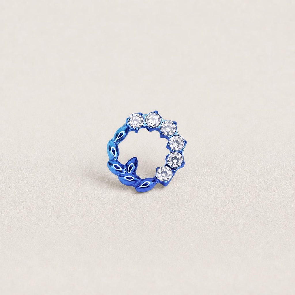 Laurel Wreath F136 Titanium flat-back jewelry image 09