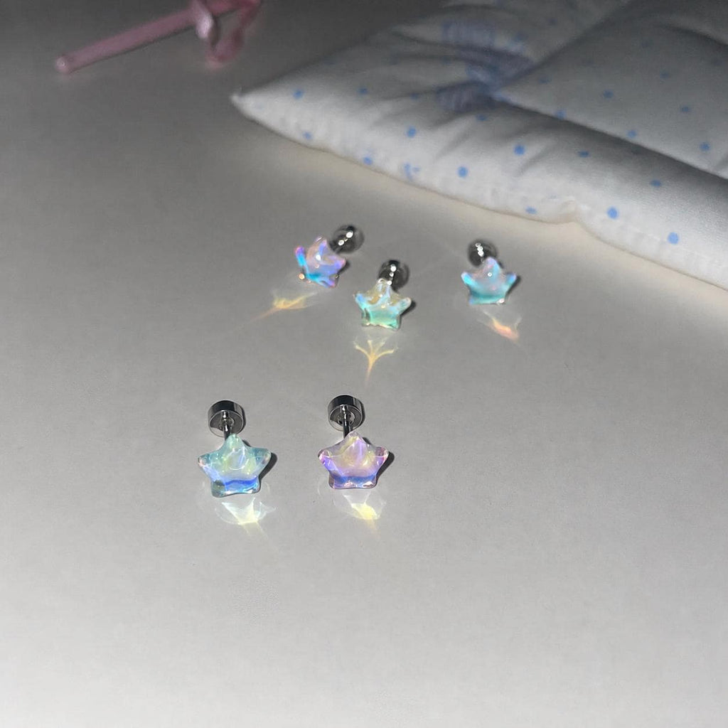 Translucent Star F136 Titanium flat-back jewelry image 05