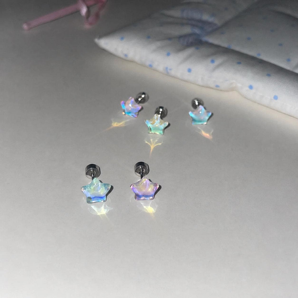 Translucent Star F136 Titanium flat-back jewelry image 05