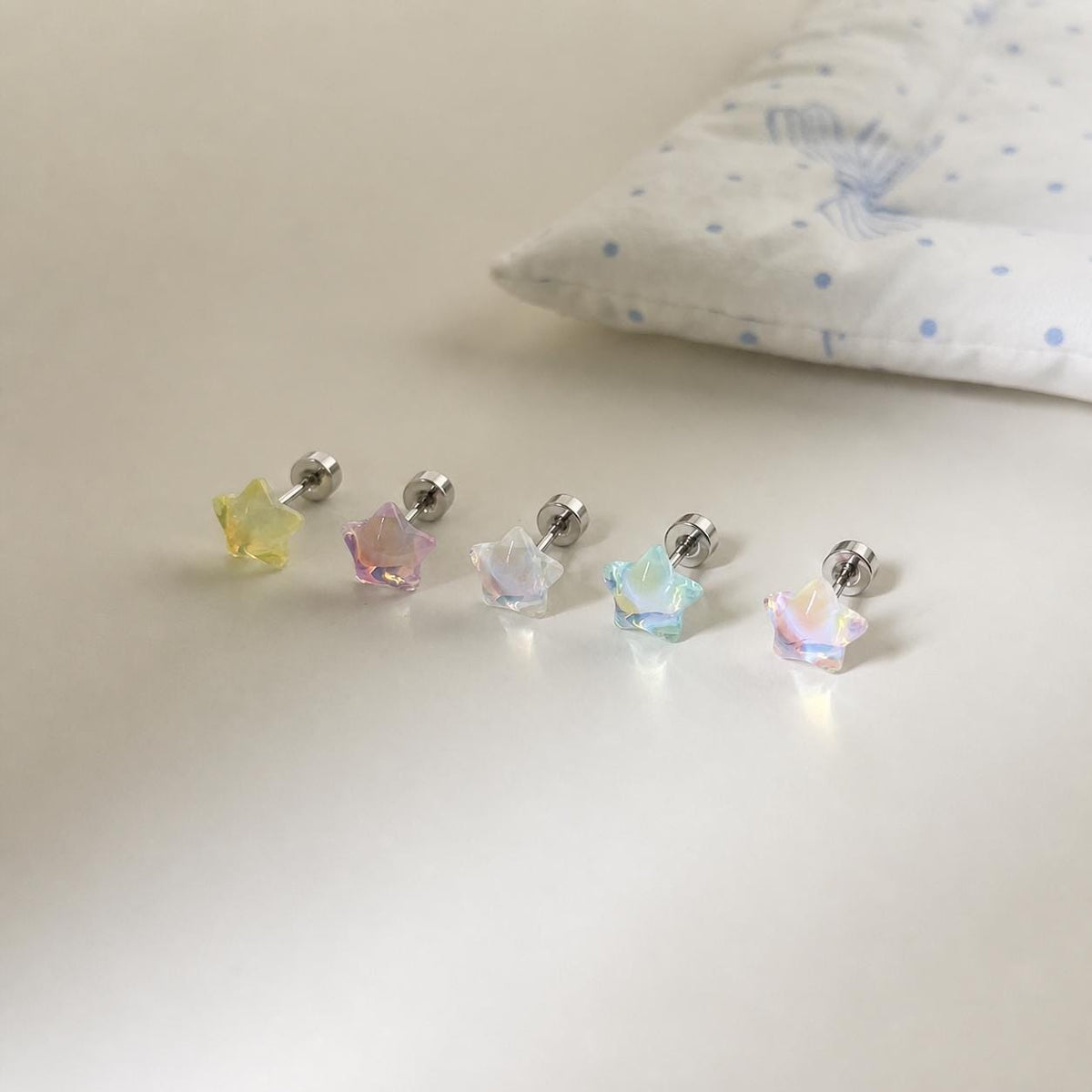 Translucent Star F136 Titanium flat-back jewelry image 06