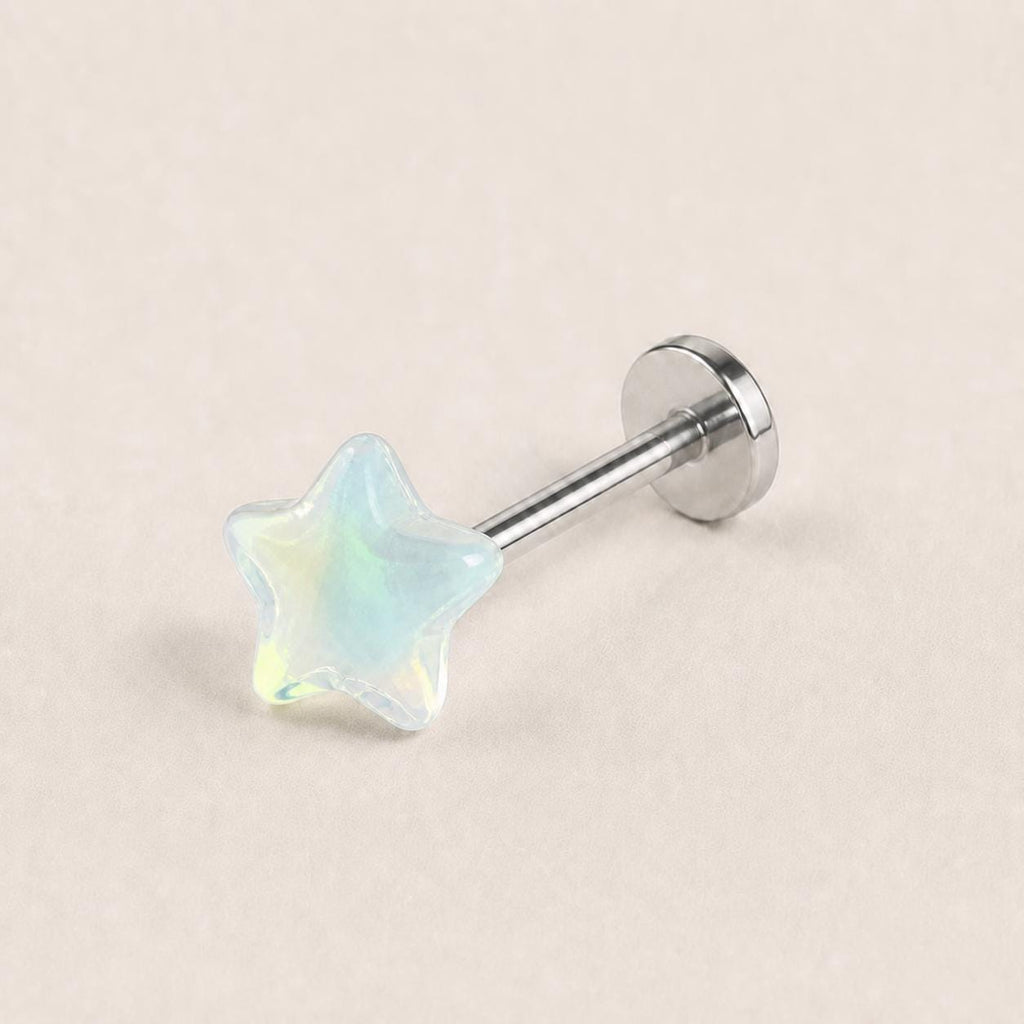 Translucent Star F136 Titanium flat-back jewelry image 11