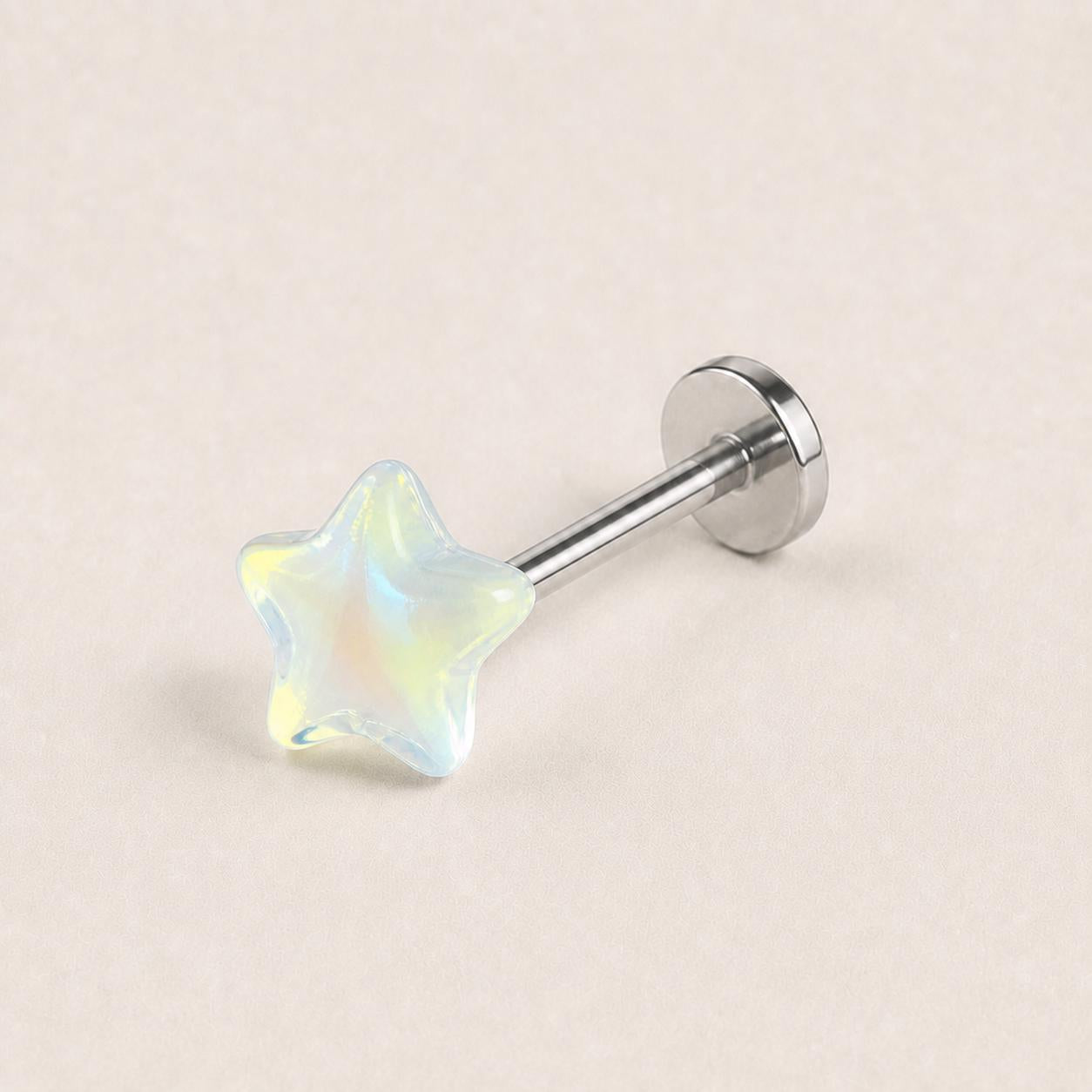 Translucent Star F136 Titanium flat-back jewelry image 12