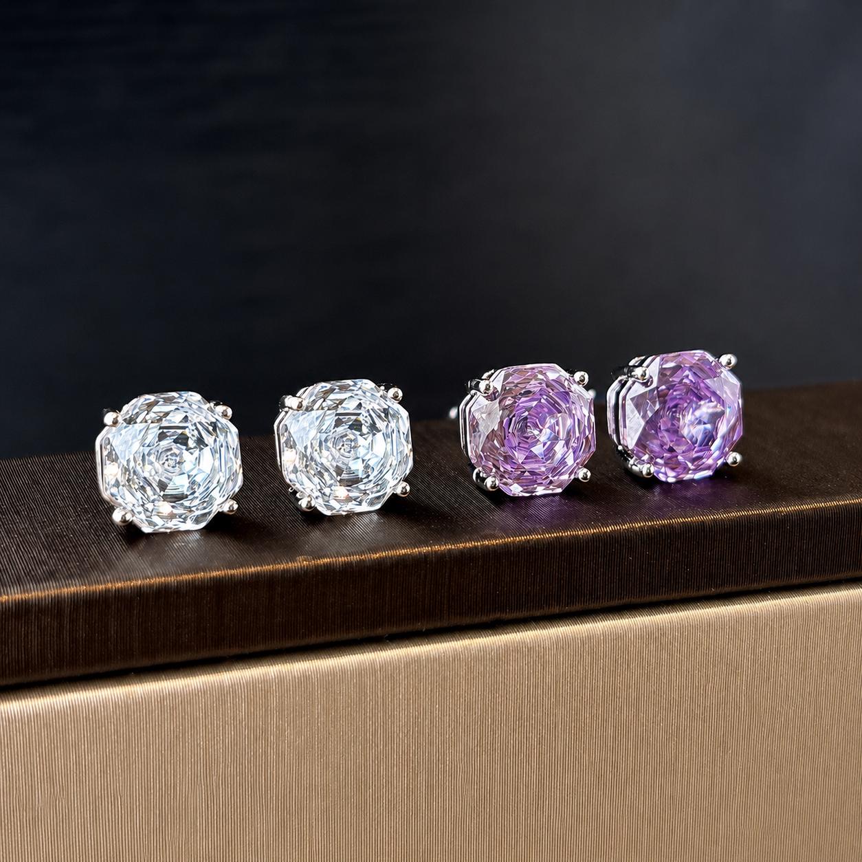 Rose-Cut Crystal F136 Titanium flat-back jewelry image 04