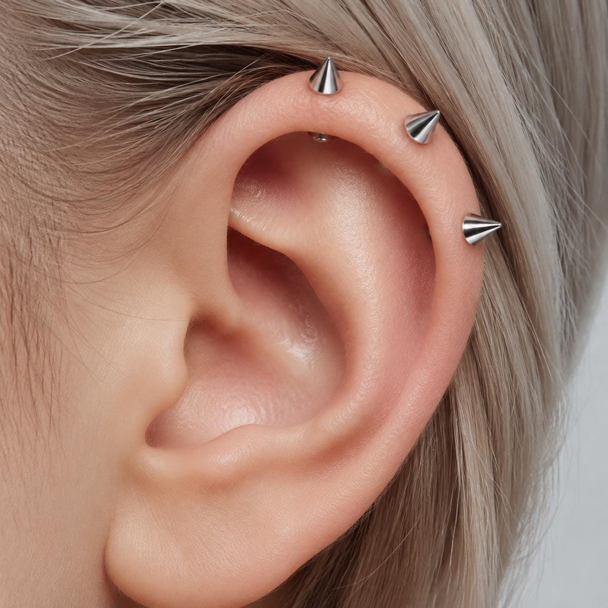 Ball & Spike F136 Titanium flat-back jewelry image 06