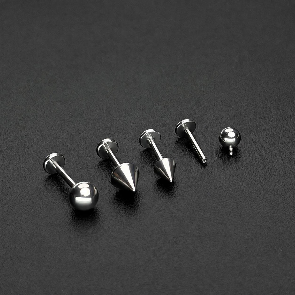 Ball & Spike F136 Titanium flat-back jewelry image 09