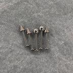 Ball & Spike F136 Titanium flat-back jewelry image 11