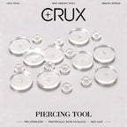 Clear Silicone Piercing Protection Disc