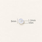 Clear Silicone Piercing Protection Disc detail 8