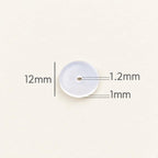 Clear Silicone Piercing Protection Disc detail 11