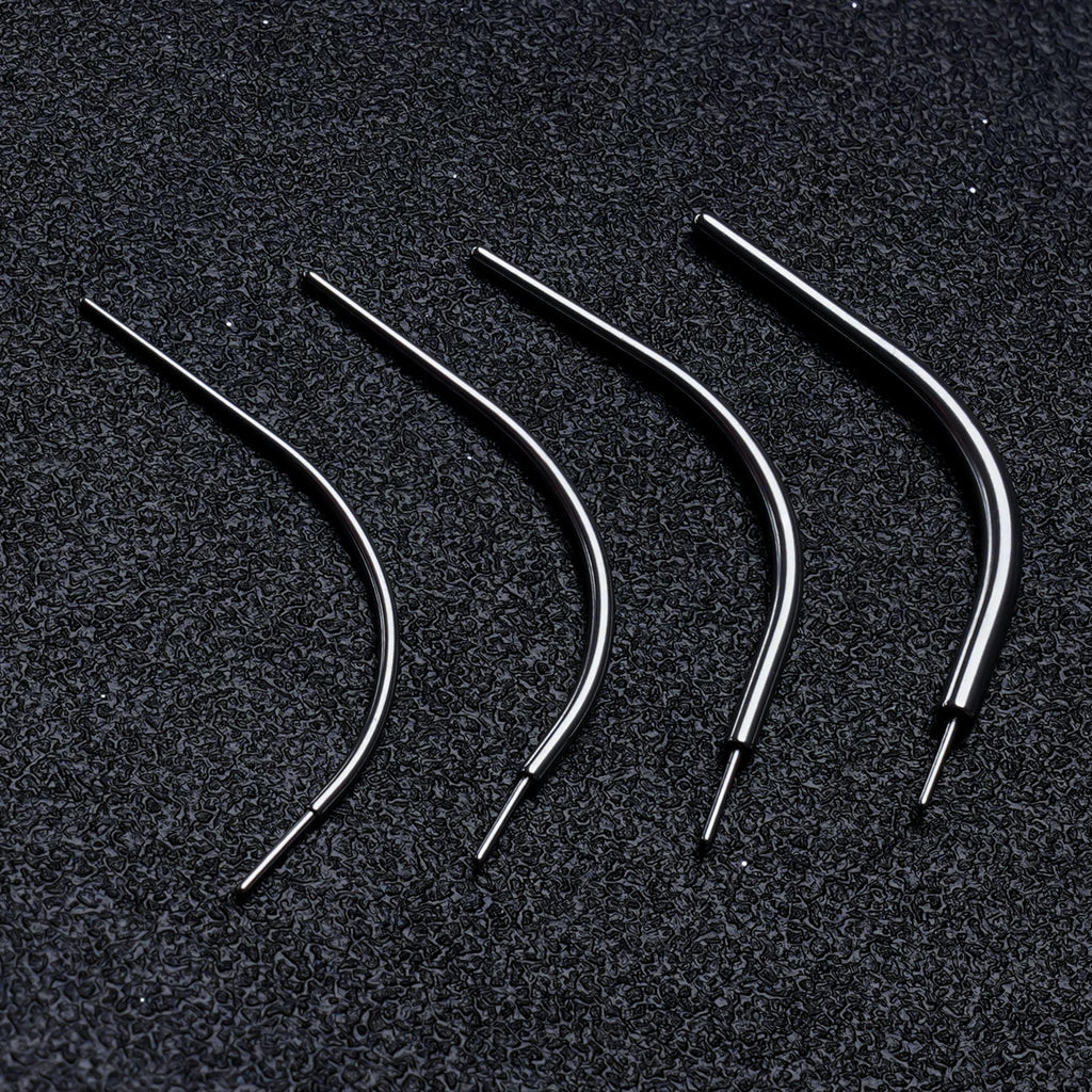 Titanium Curved Piercing Insertion Taper detail 2