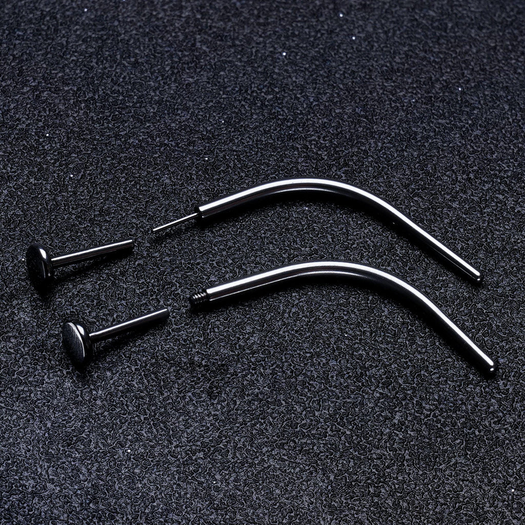 Titanium Curved Piercing Insertion Taper detail 3