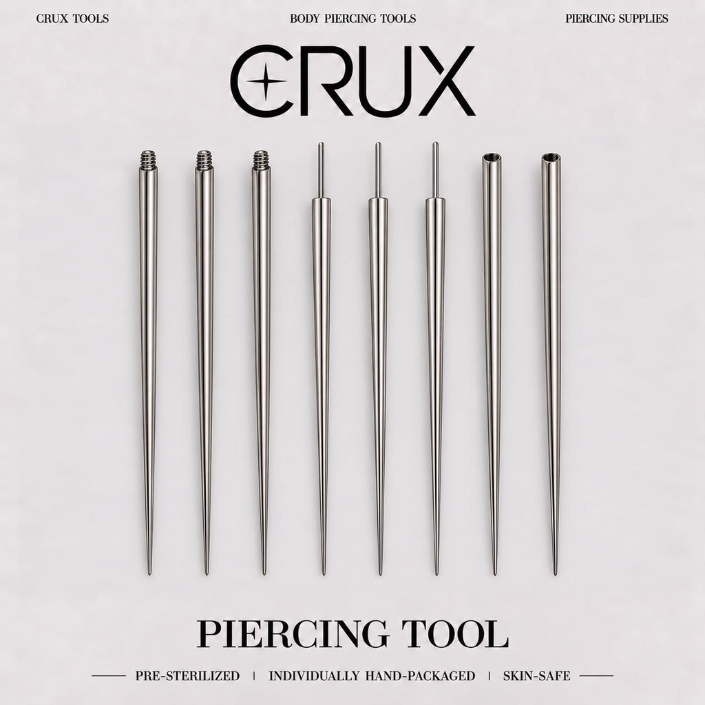 Titanium Straight Piercing Insertion Taper
