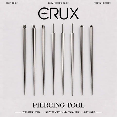 Gerade Piercing-Einführhilfe aus Titan