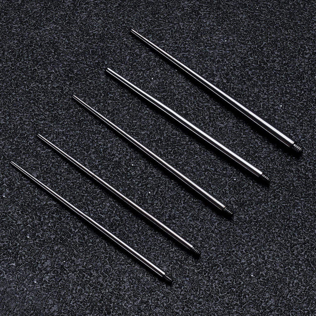 Titanium Straight Piercing Insertion Taper detail 2