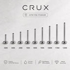 Universal F136 Titanium Flatback Post - product image 7